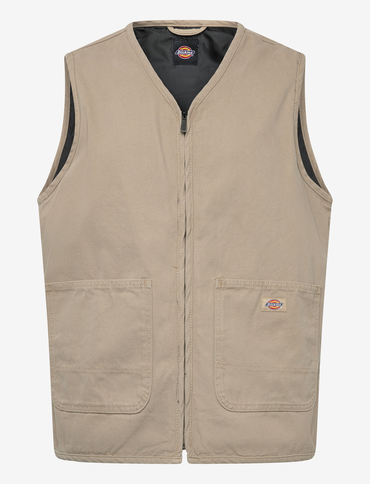 Dickies - CANVAS SUMMER VEST - vests - desert sand - 0