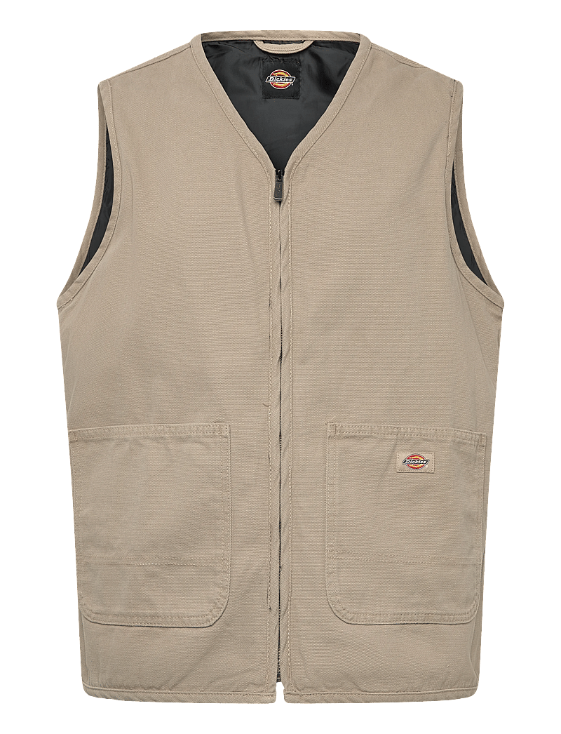 Dickies - CANVAS SUMMER VEST - vests - desert sand - 0