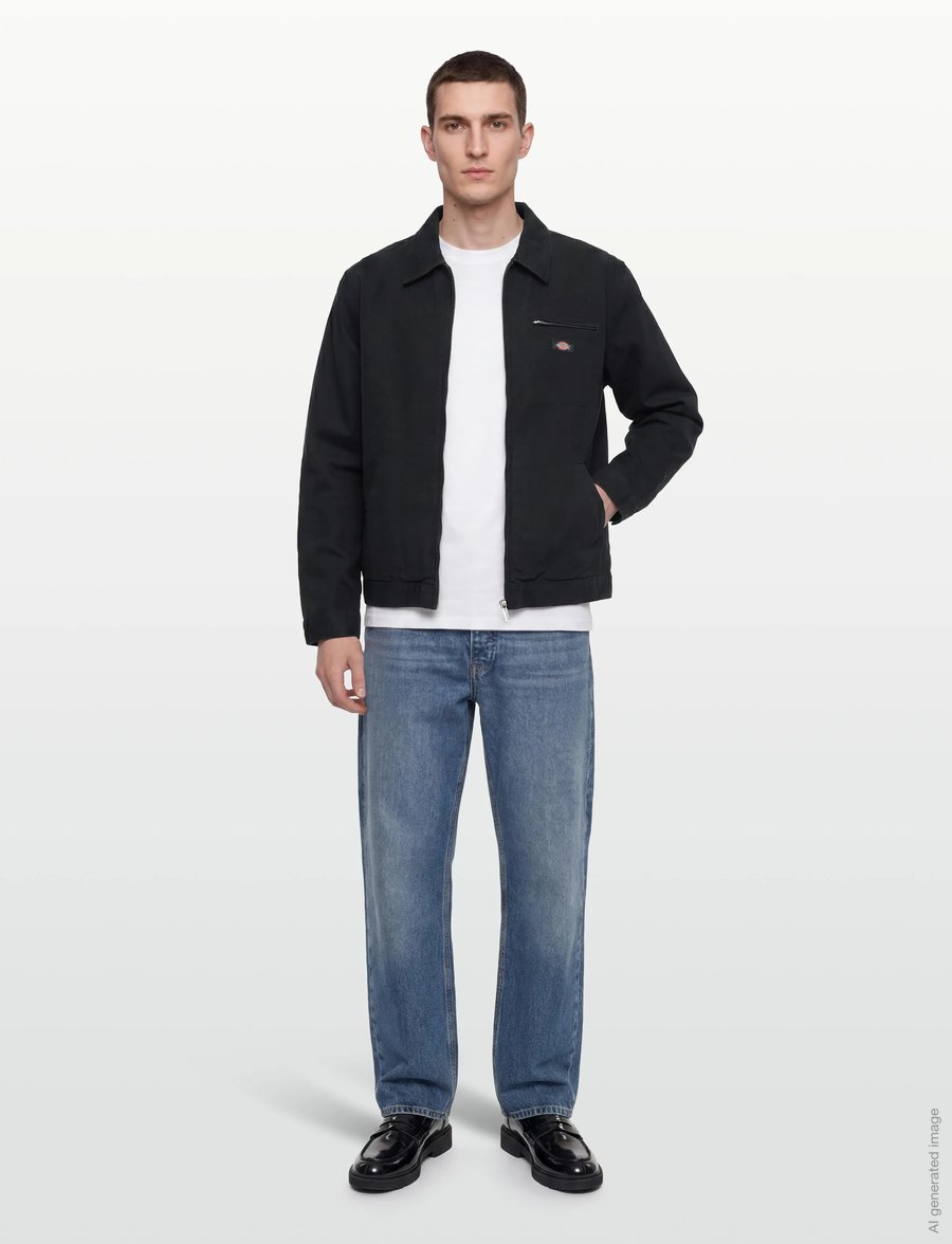 Dickies - UNLINED CANVAS PAINTER JACKET - vårjakker - black - 0