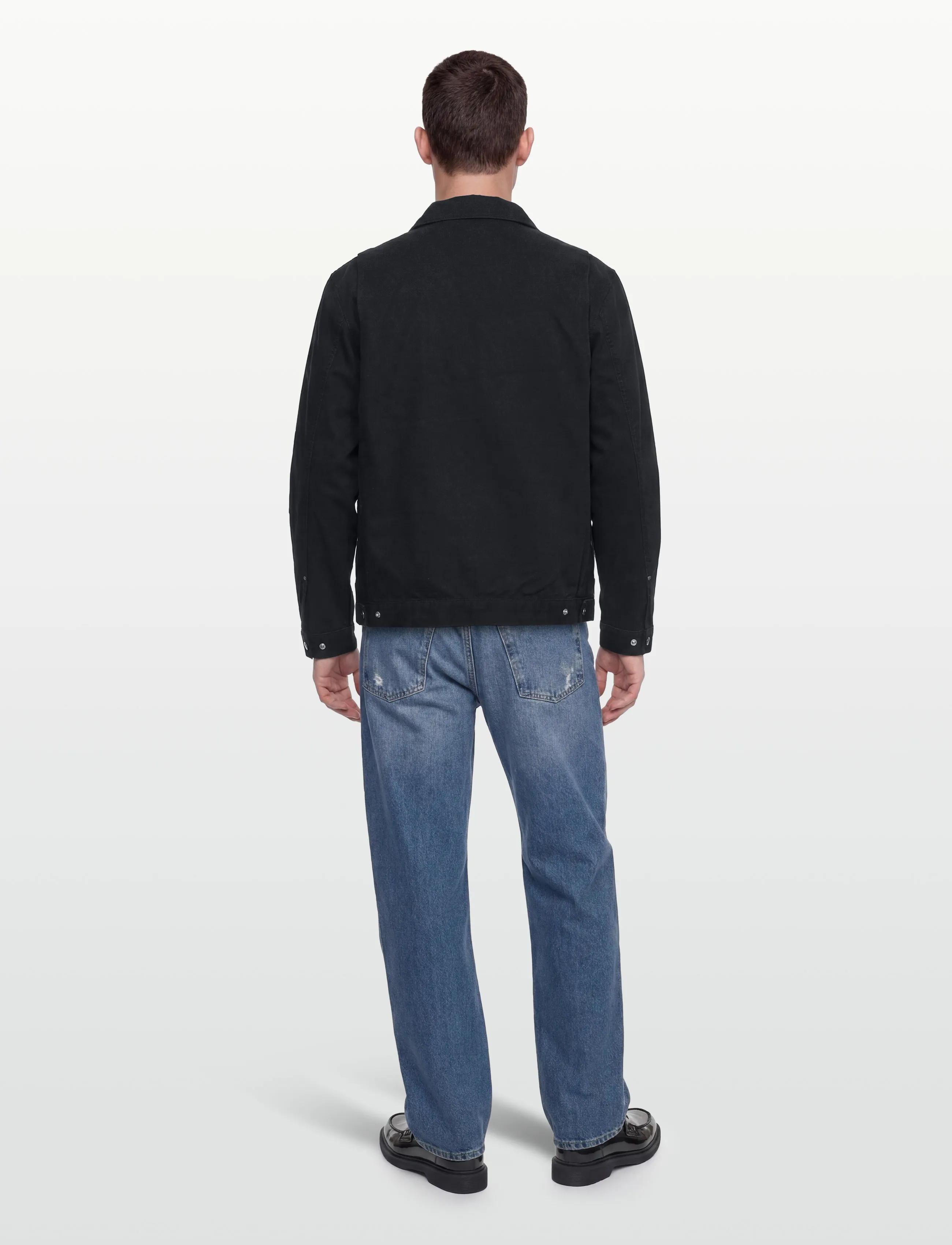 Dickies - UNLINED CANVAS PAINTER JACKET - vårjakker - black - 4