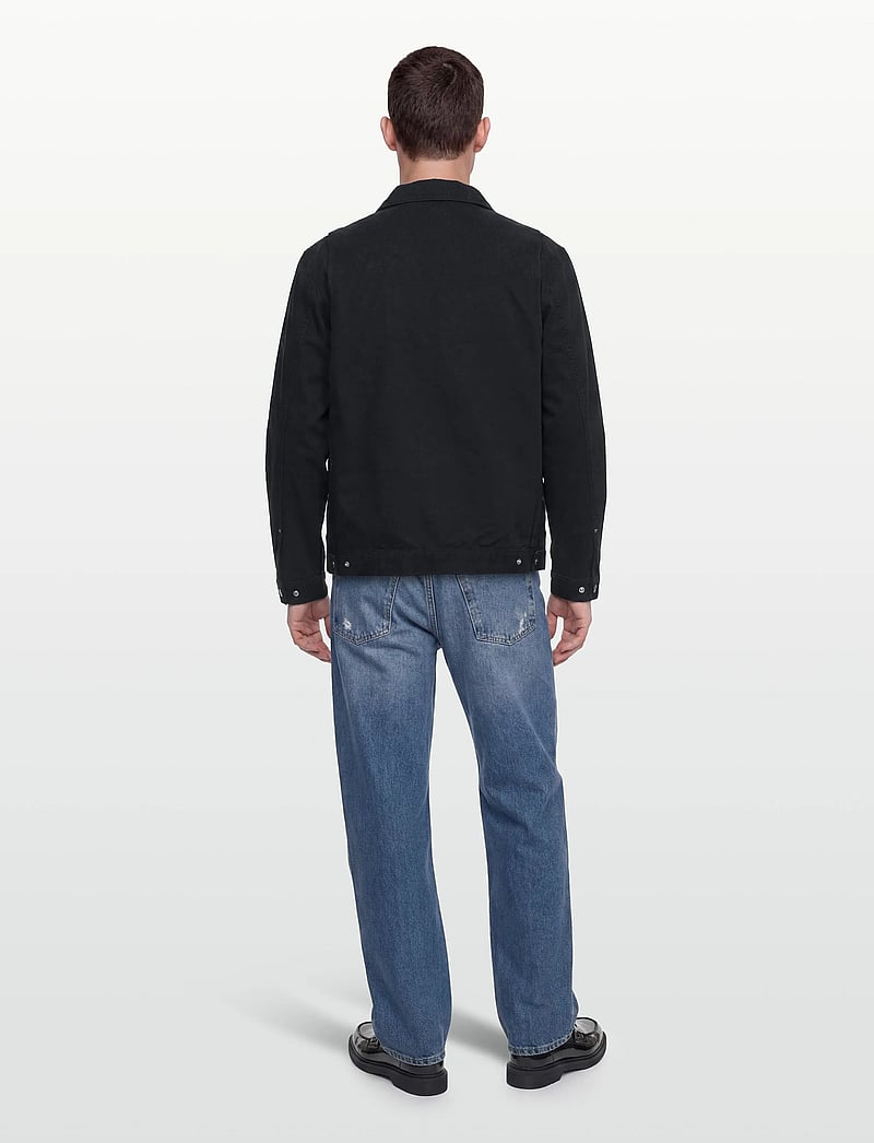 Dickies - UNLINED CANVAS PAINTER JACKET - forårsjakker - black - 4