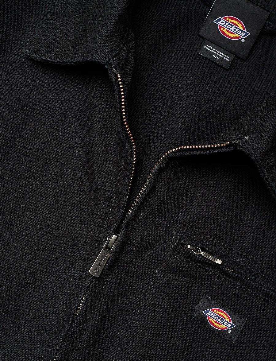 Dickies - UNLINED CANVAS PAINTER JACKET - vårjakker - black - 5