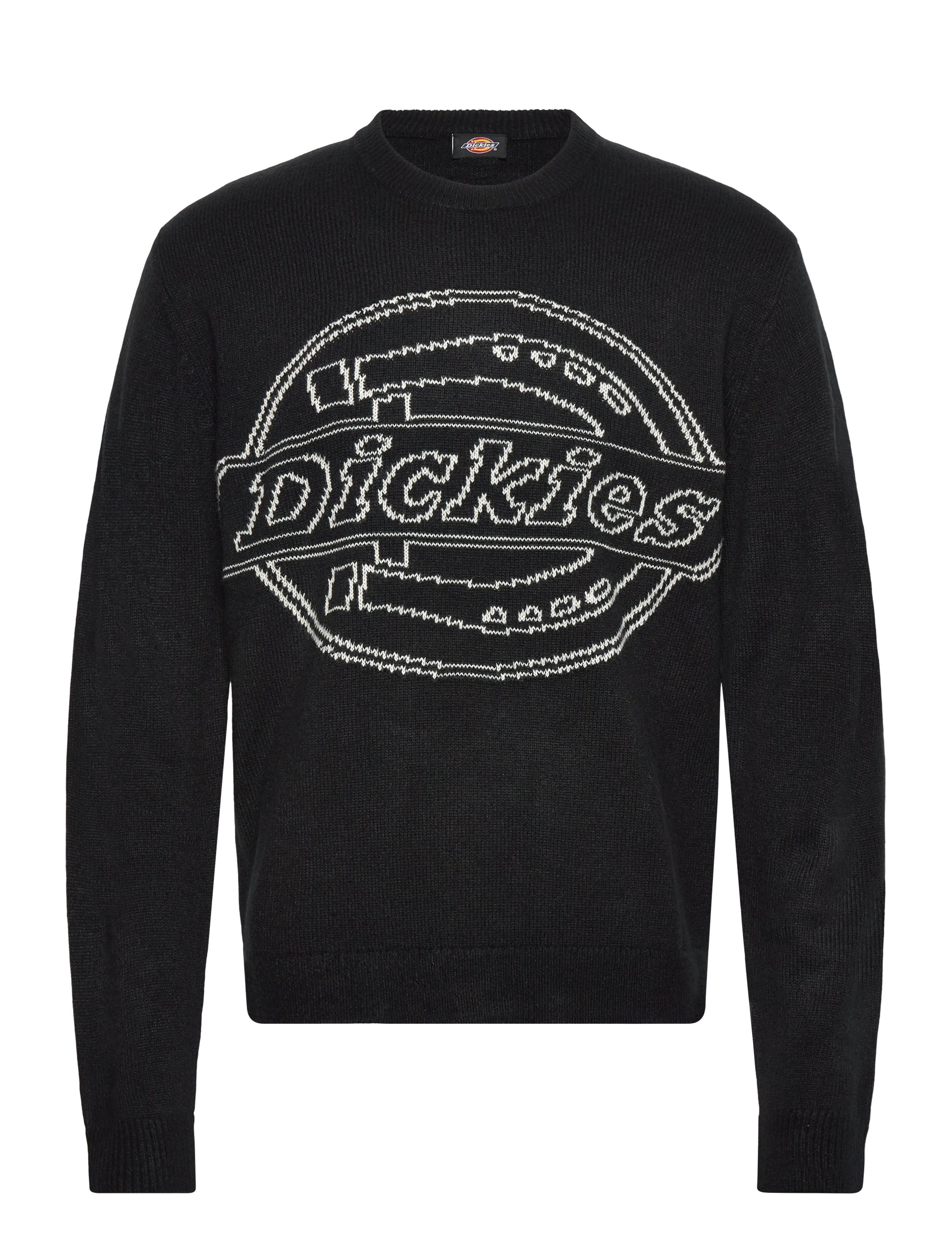 Dickies UNION JACQUARD SWEATER - Strickmode - BLACK / black