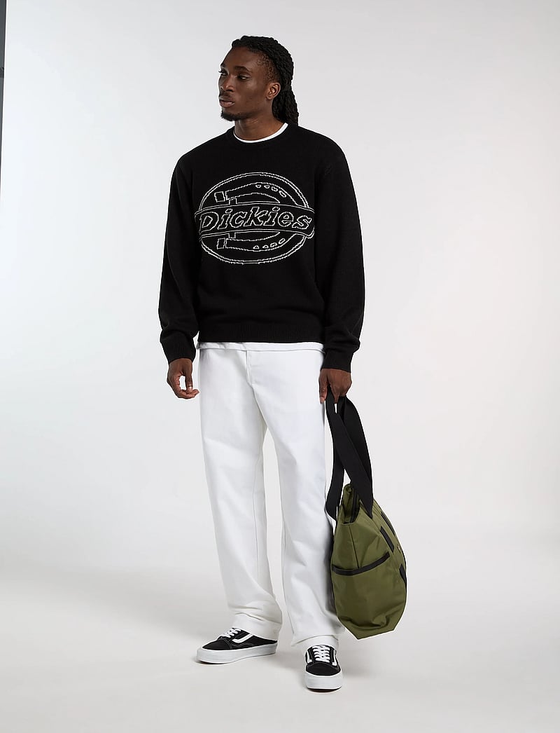 Dickies - UNION JACQUARD SWEATER - rund hals - black - 0