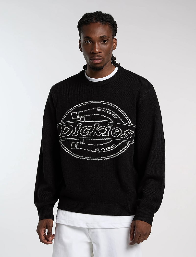 Dickies - UNION JACQUARD SWEATER - rund hals - black - 3