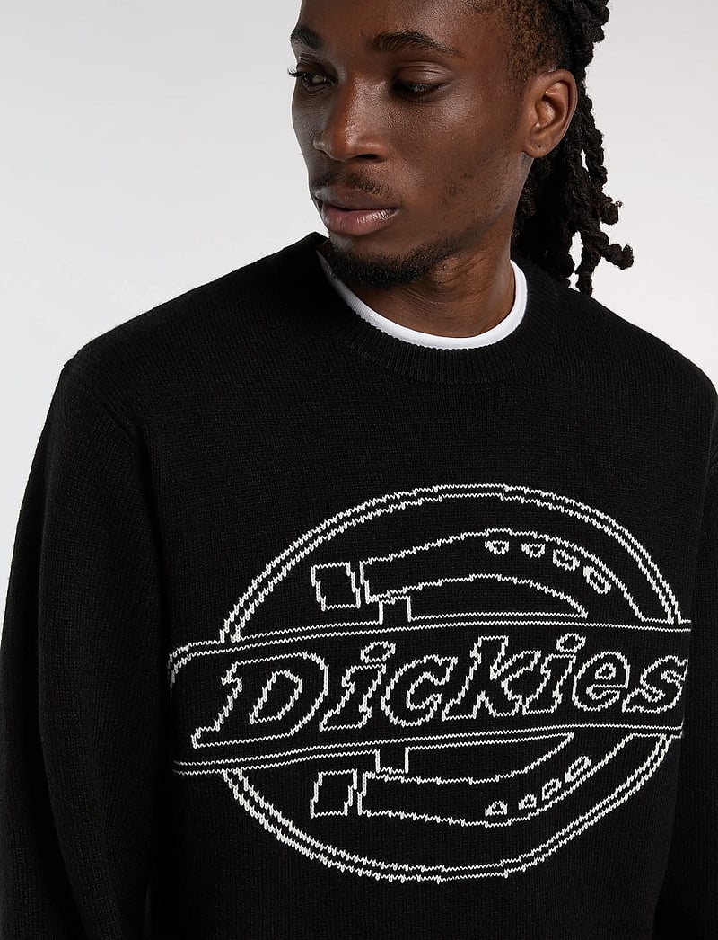 Dickies - UNION JACQUARD SWEATER - rund hals - black - 4