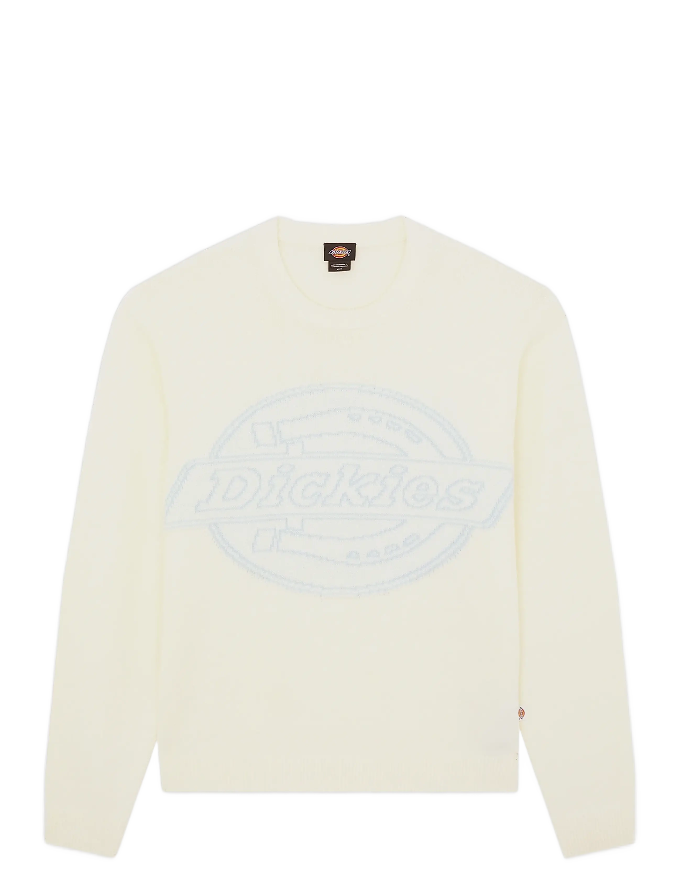Dickies UNION JACQUARD SWEATER - Uus - EGRET / cream