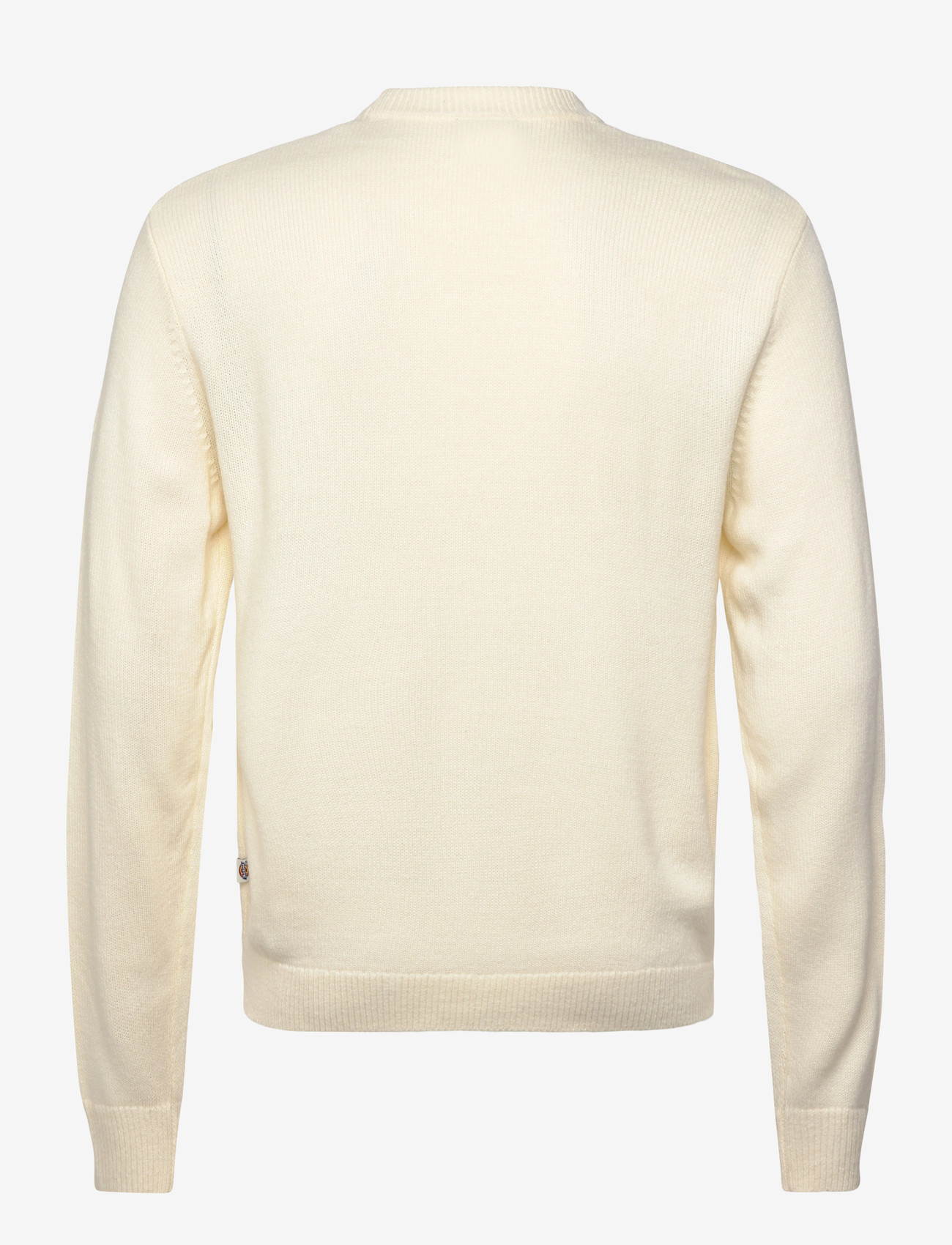 Dickies - UNION JACQUARD SWEATER - Ümmarguse kaelusega kudumid - egret - 2