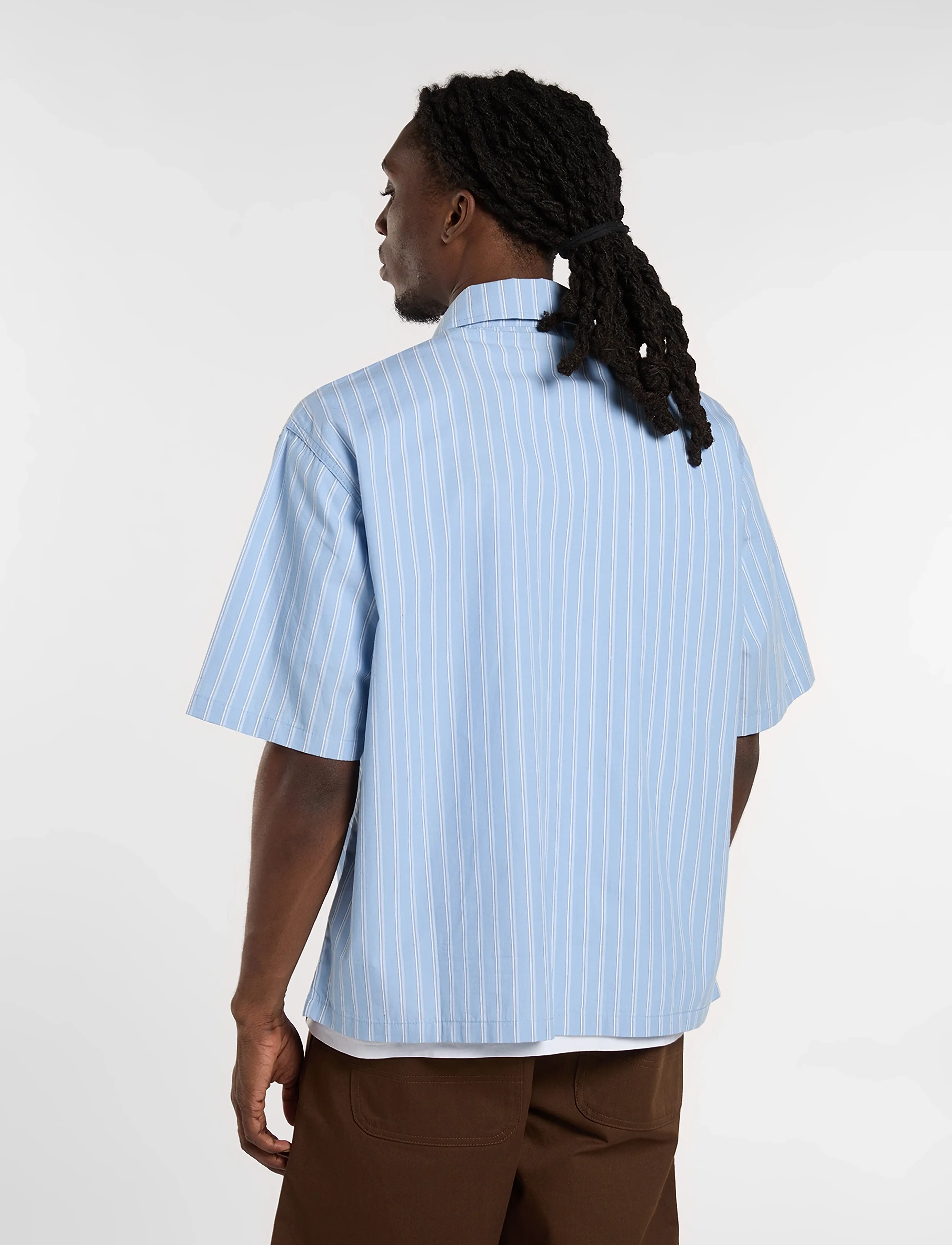 Dickies - VENEDOCIA STRIPE SHIRT SS - endless sky - 3