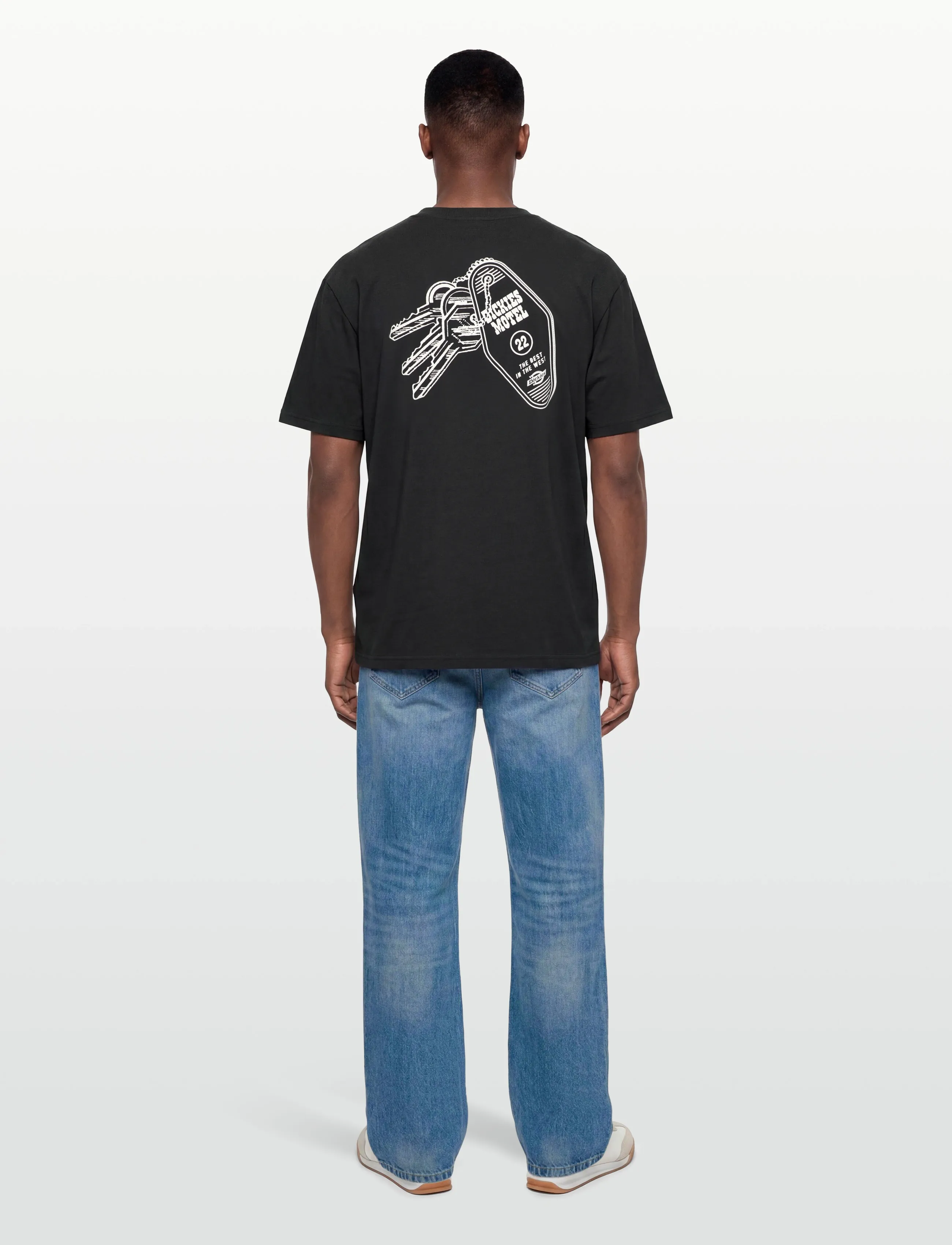 Dickies - PLAIN CITY SS TEE - short-sleeved t-shirts - black - 4