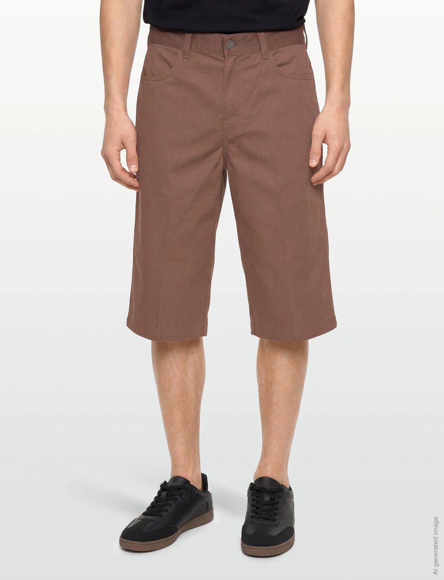 Dickies - UNION 17 INCH TWILL SHORT - chinos shorts - timber brown - 3