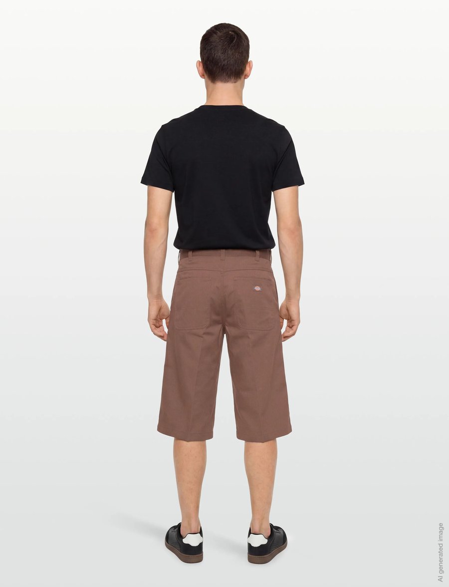 Dickies - UNION 17 INCH TWILL SHORT - chinos shorts - timber brown - 4