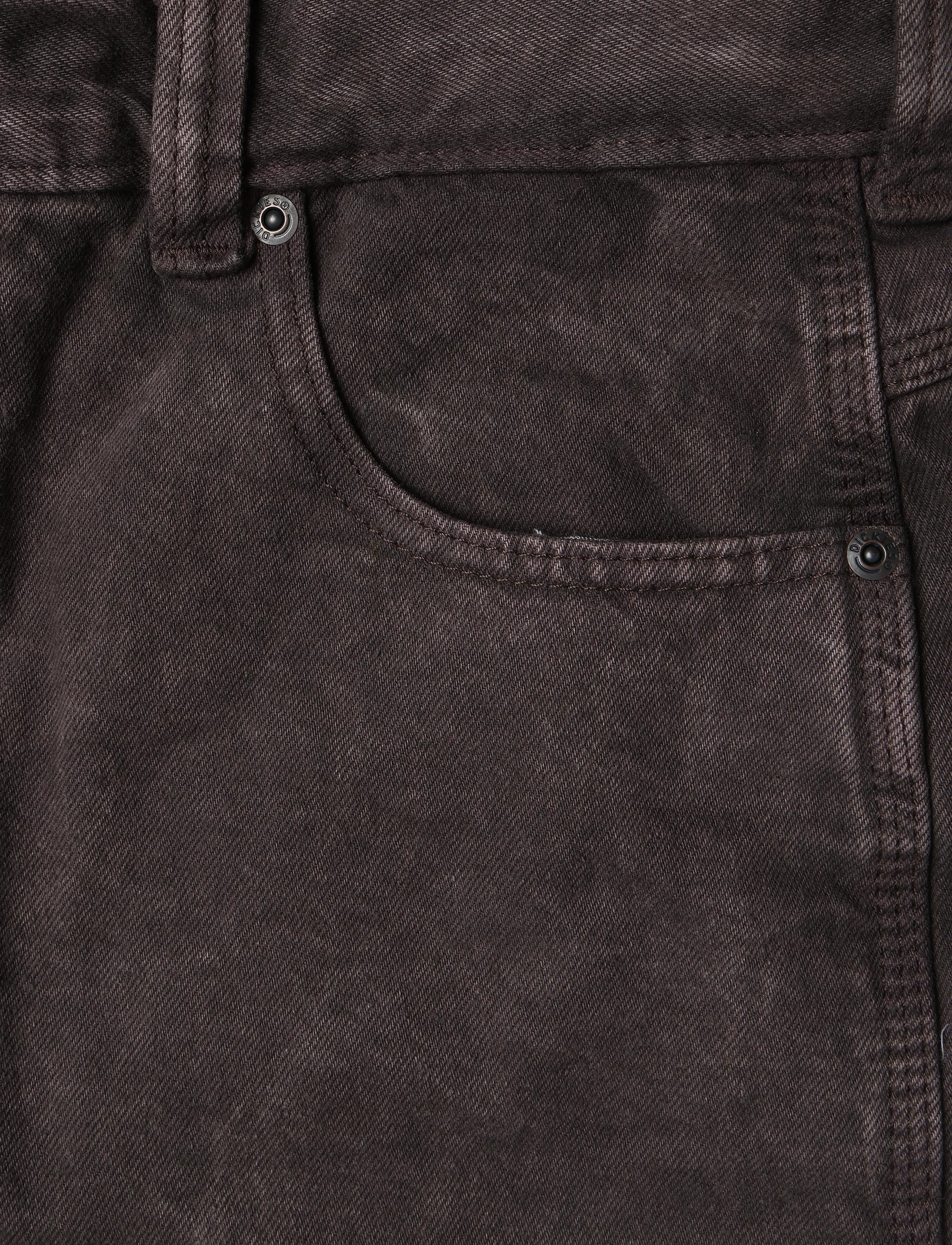 Dickies - 958 13 INCH LOOSE SHORT JEANS - jeansshorts - dark brown - 4