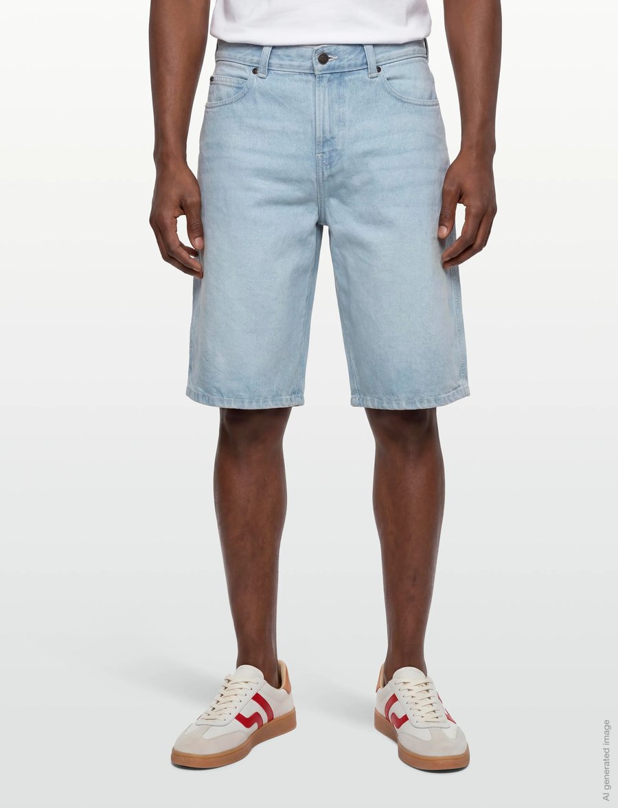 Dickies - 958 13 INCH LOOSE SHORT JEANS - jorts - fog blue - 3