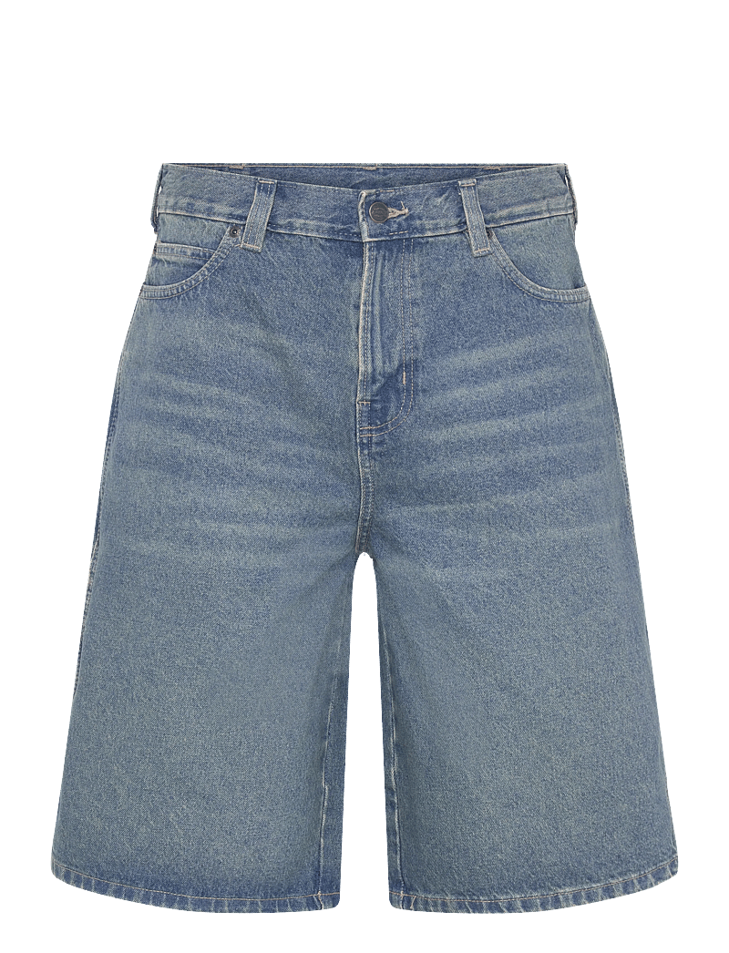 Dickies - 958 13 INCH LOOSE SHORT JEANS - jorts - khaki tntd blue - 0