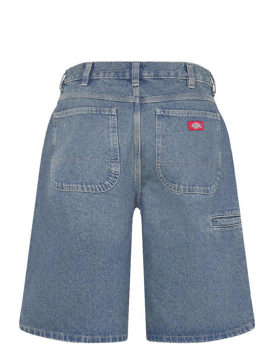 Dickies - 958 13 INCH LOOSE SHORT JEANS - jorts - khaki tntd blue - 2