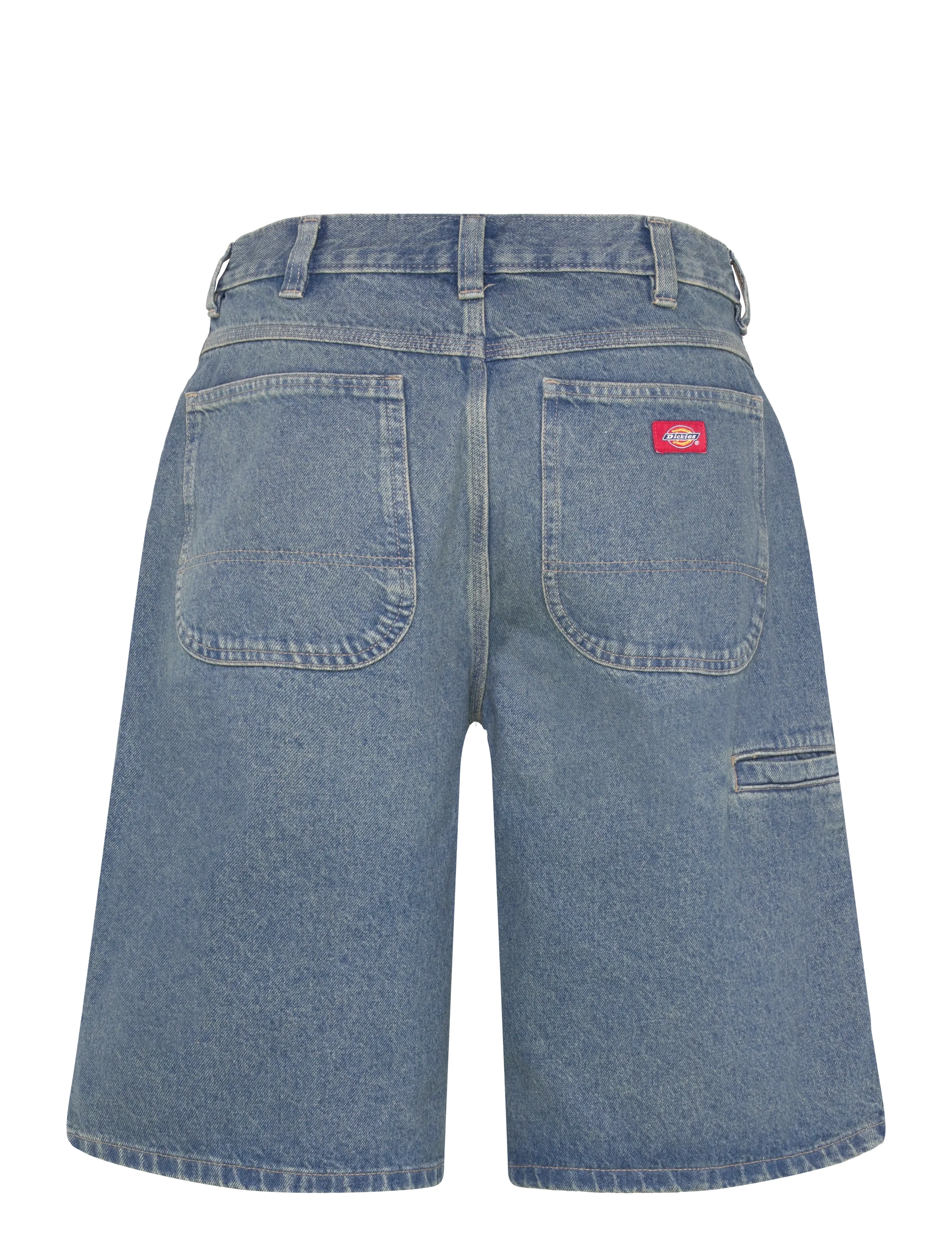 Dickies - 958 13 INCH LOOSE SHORT JEANS - short en jean - khaki tntd blue - 1