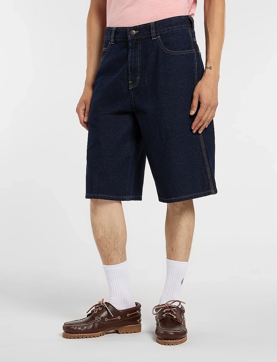 Dickies - 958 13 INCH LOOSE SHORT JEANS - lühikesed teksapüksid - rinsed - 5