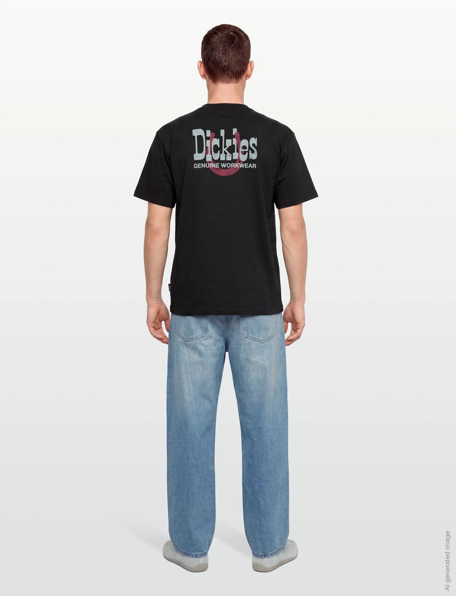 Dickies - VERNAL SS TEE - kurzärmelig - black - 4