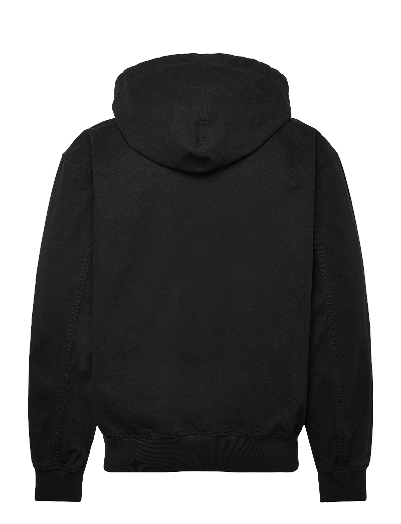 Dickies - UNLINED CANVAS HOODED BOMBER - kevadjoped - black - 1