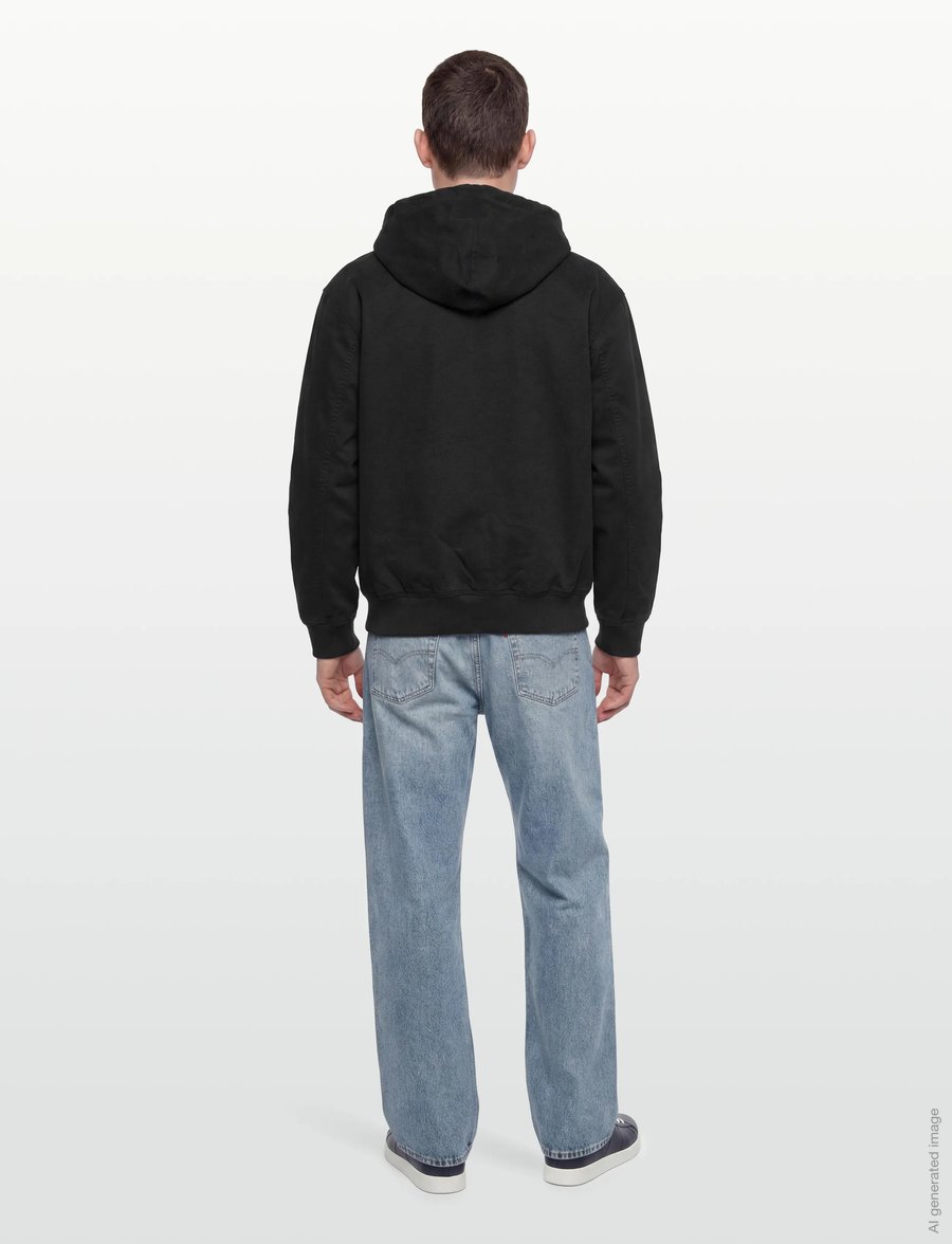 Dickies - UNLINED CANVAS HOODED BOMBER - frühlingsjacken - black - 4