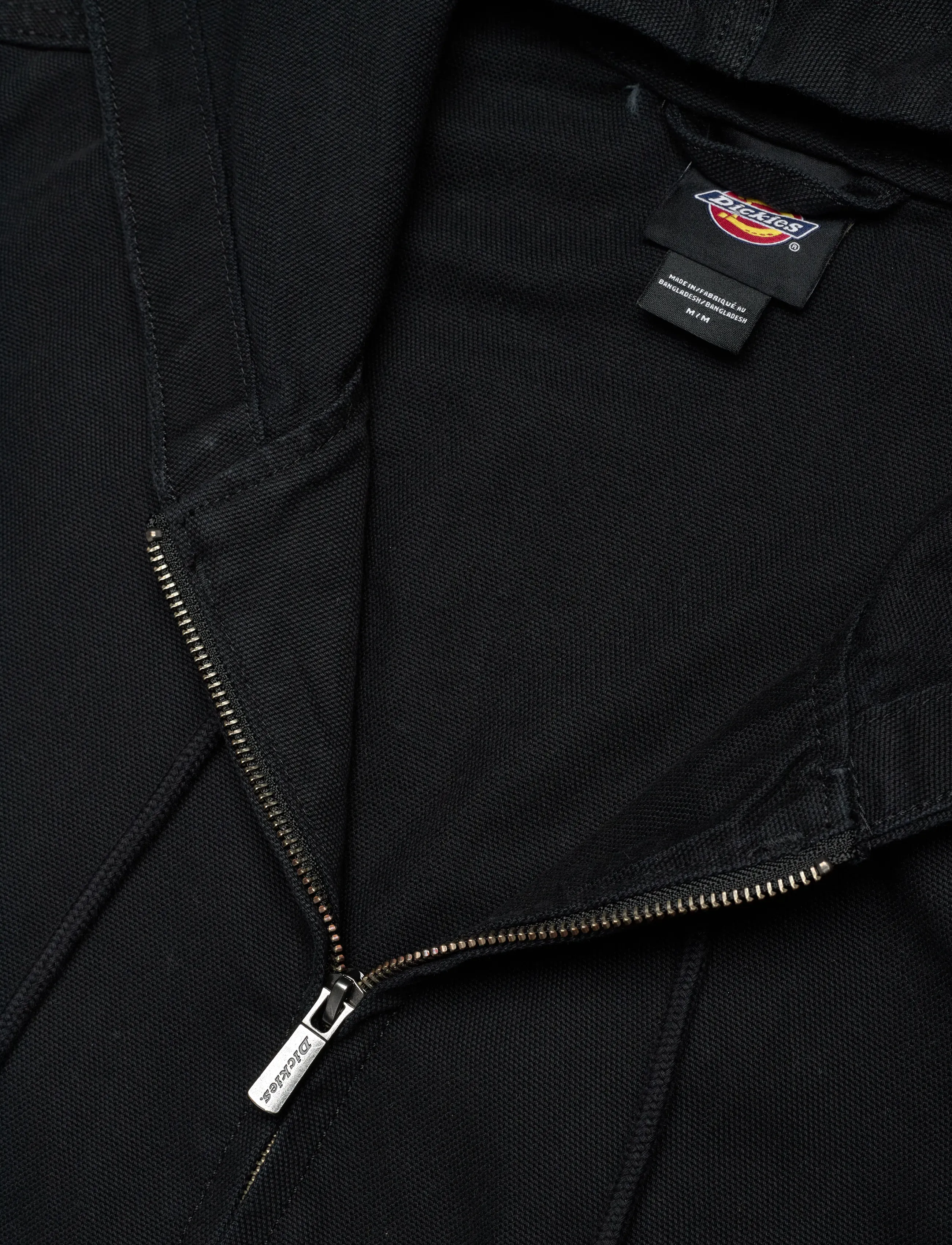 Dickies - UNLINED CANVAS HOODED BOMBER - frühlingsjacken - black - 5