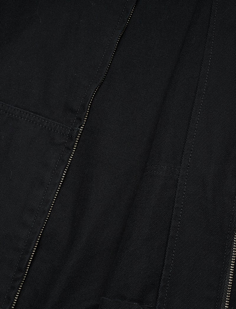 Dickies - UNLINED CANVAS HOODED BOMBER - kevadjoped - black - 4