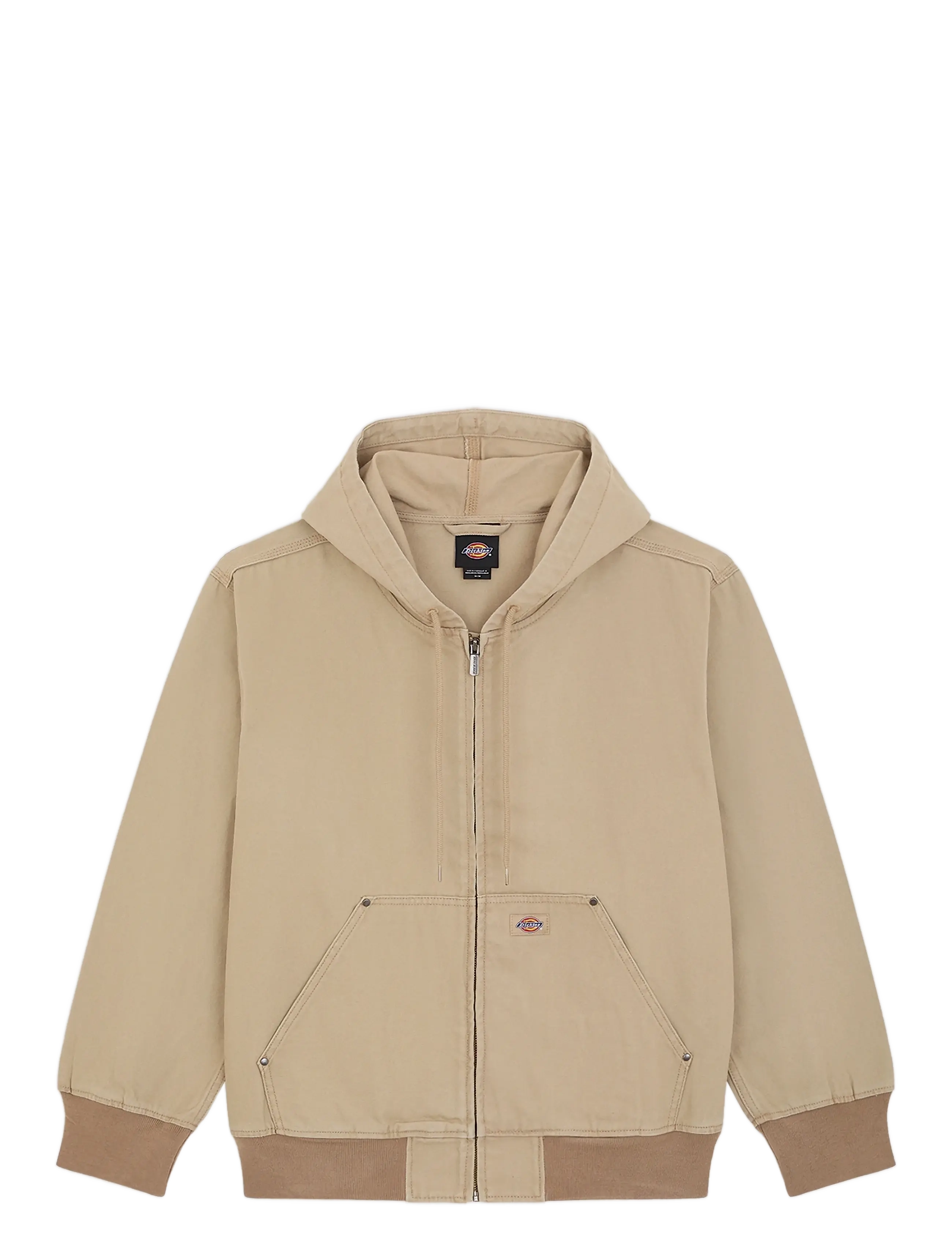 DICKIES Unlined Canvas Hooded Bomber Beige - XS - Herren