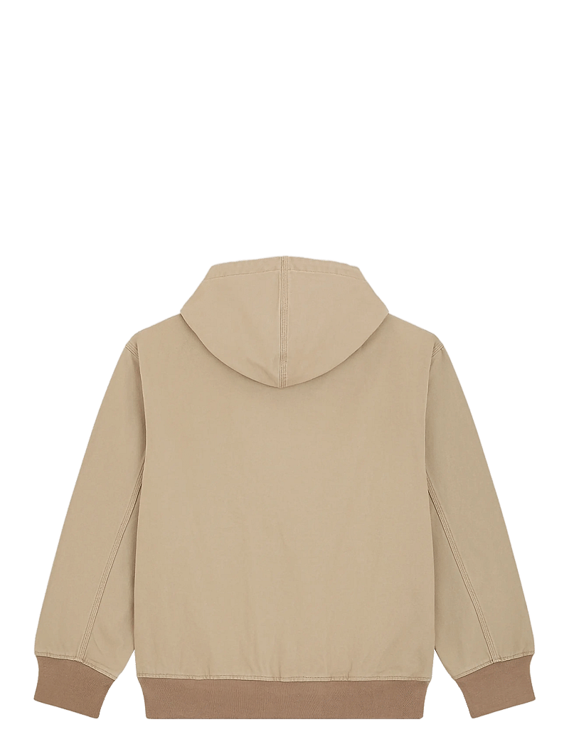 Dickies - UNLINED CANVAS HOODED BOMBER - forårsjakker - desert sand - 2