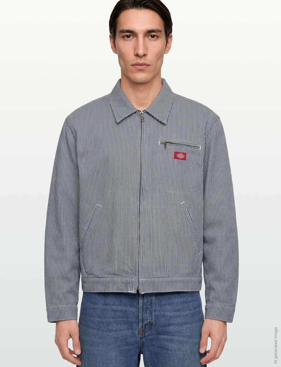 Dickies - HICKORY PAINTER JACKET - kurtki wiosenne - retro indigo - 3