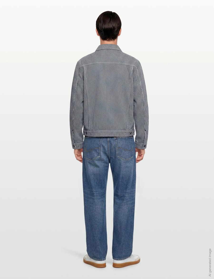 Dickies - HICKORY PAINTER JACKET - kurtki wiosenne - retro indigo - 4