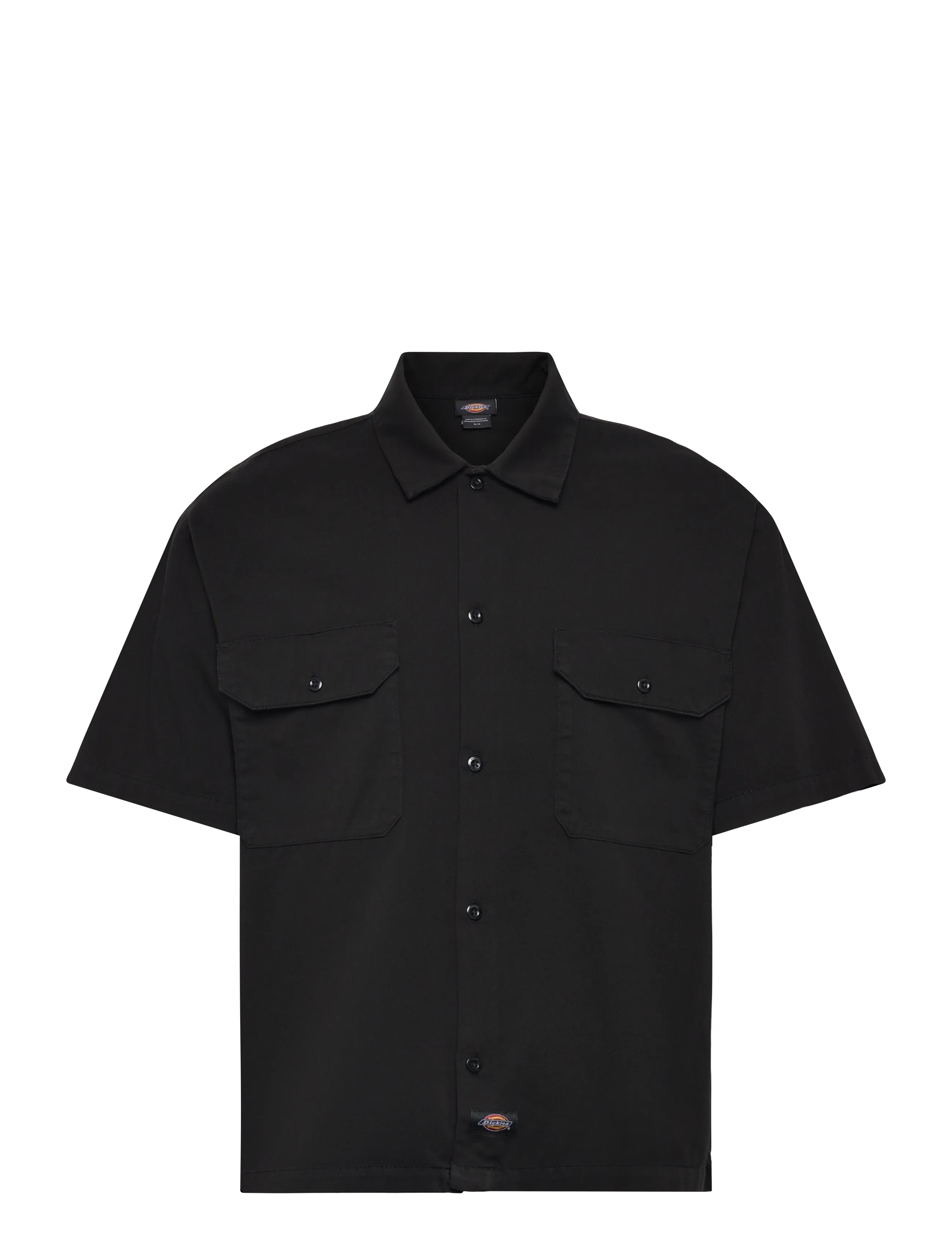 Dickies 247 GD WORK SHIRT SS - Kläder - BLACK / black
