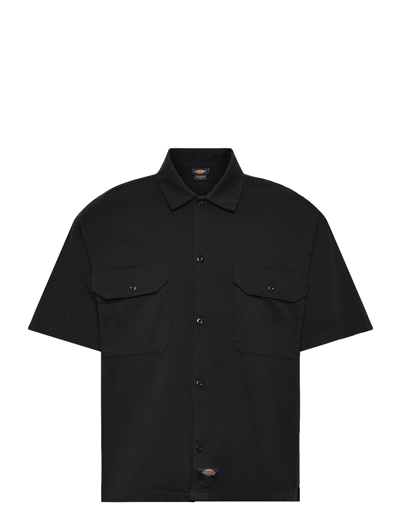 Dickies - 247 GD WORK SHIRT SS - kurzarmhemden - black - 0