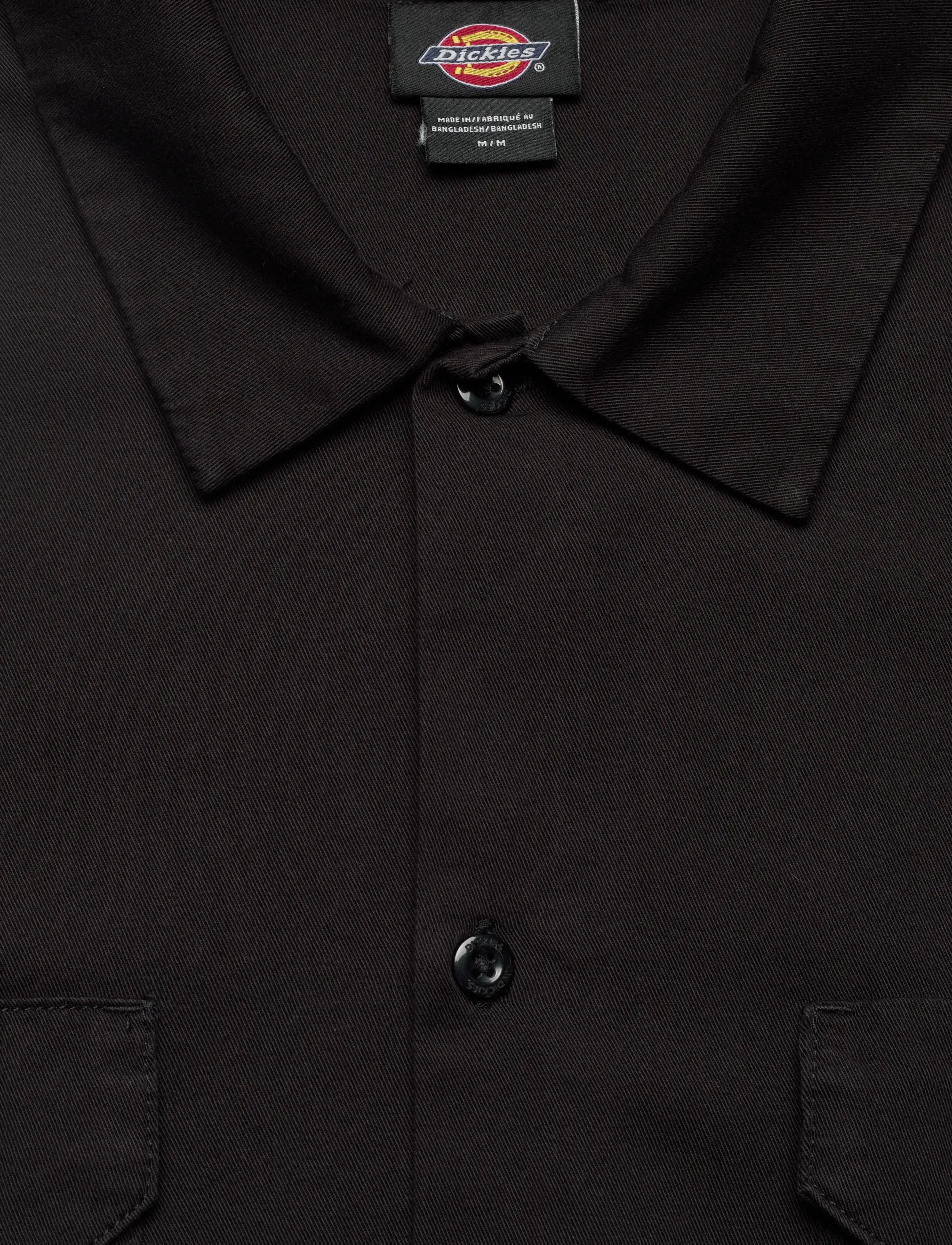 Dickies - 247 GD WORK SHIRT SS - kortärmade skjortor - black - 5