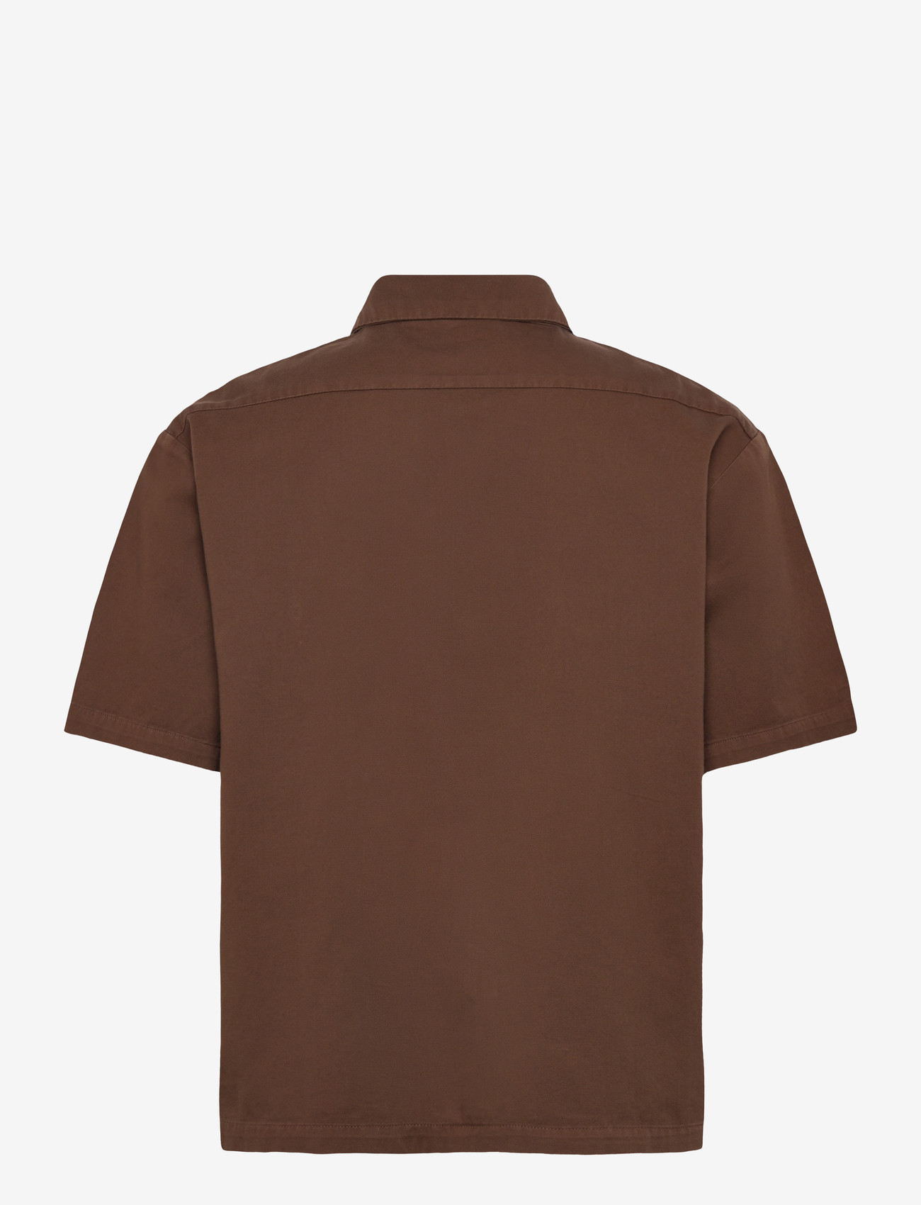 Dickies - 247 GD WORK SHIRT SS - kortærmede skjorter - timber brown - 1