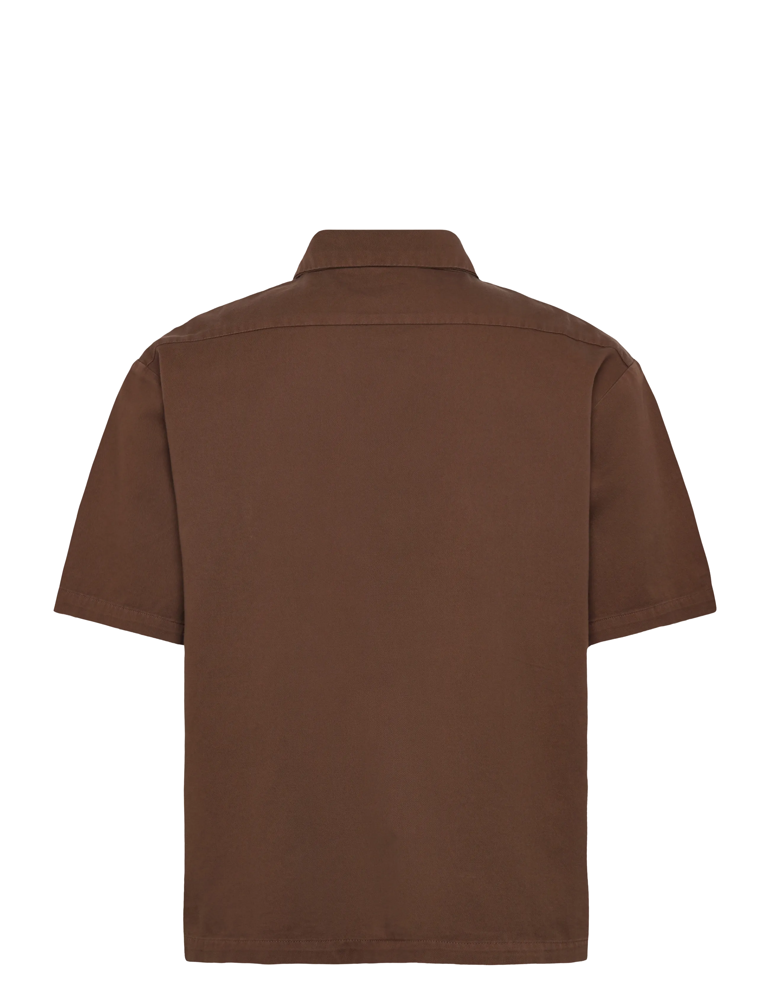 Dickies - 247 GD WORK SHIRT SS - kurzarmhemden - timber brown - 1