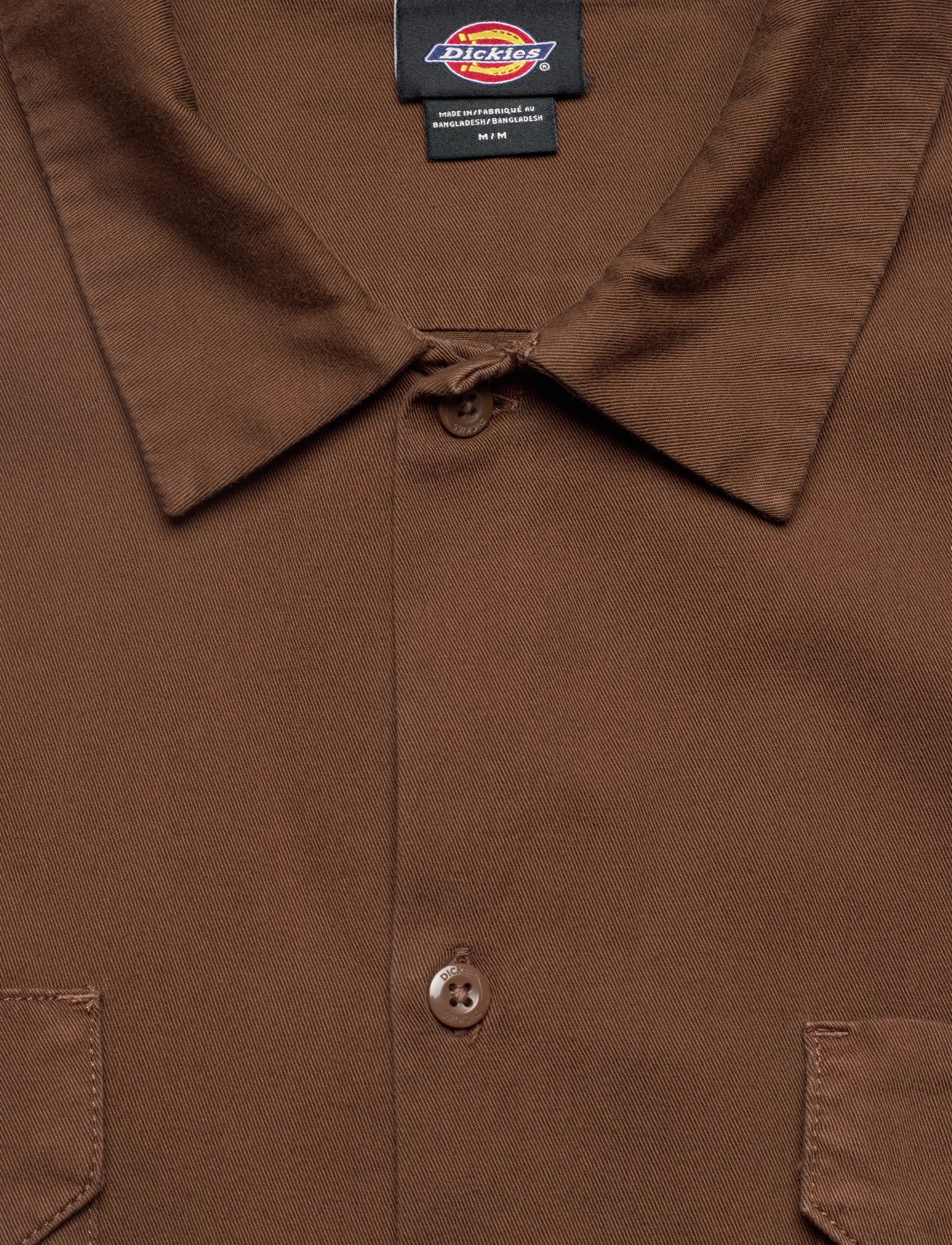 Dickies - 247 GD WORK SHIRT SS - kurzarmhemden - timber brown - 2