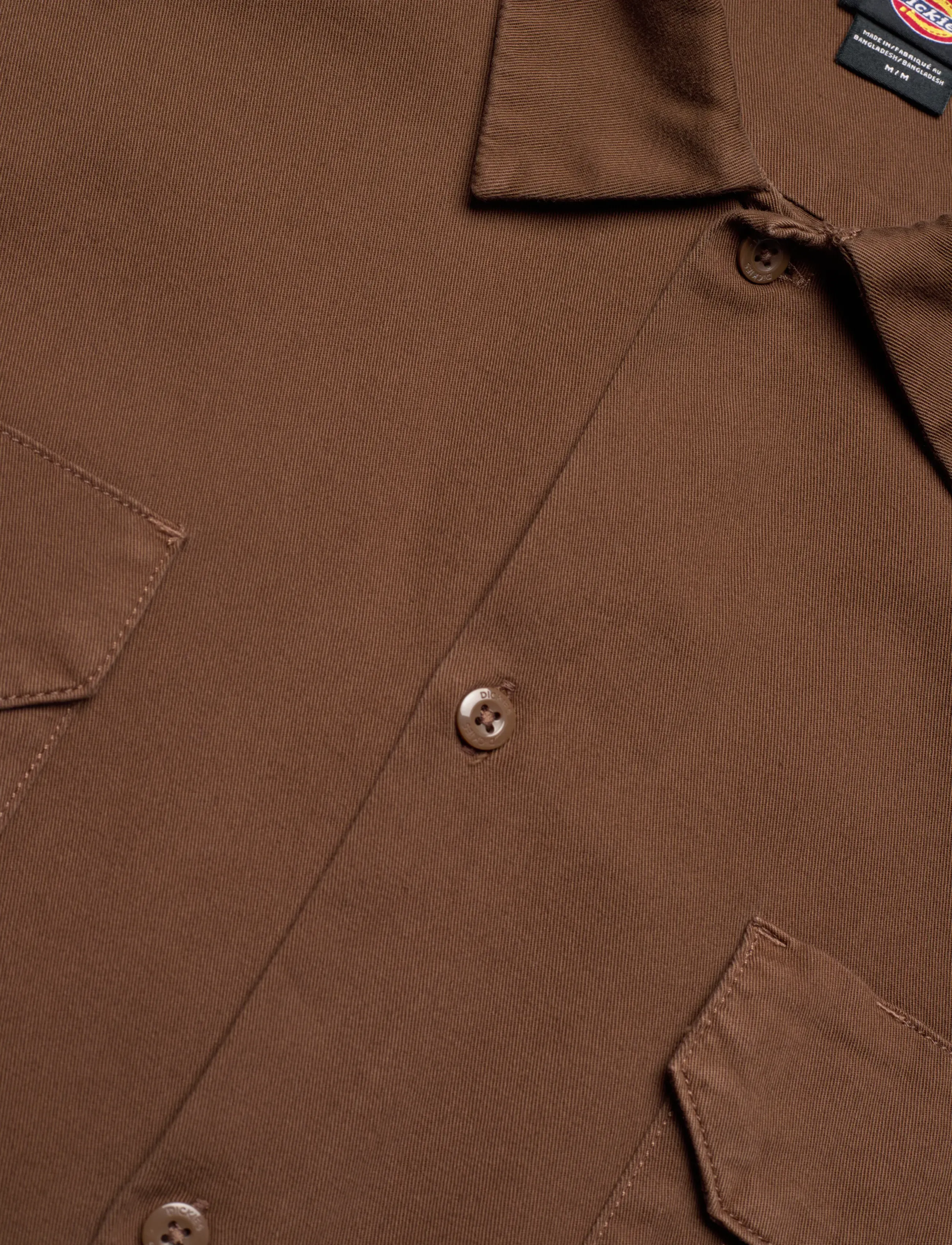 Dickies - 247 GD WORK SHIRT SS - kurzarmhemden - timber brown - 3
