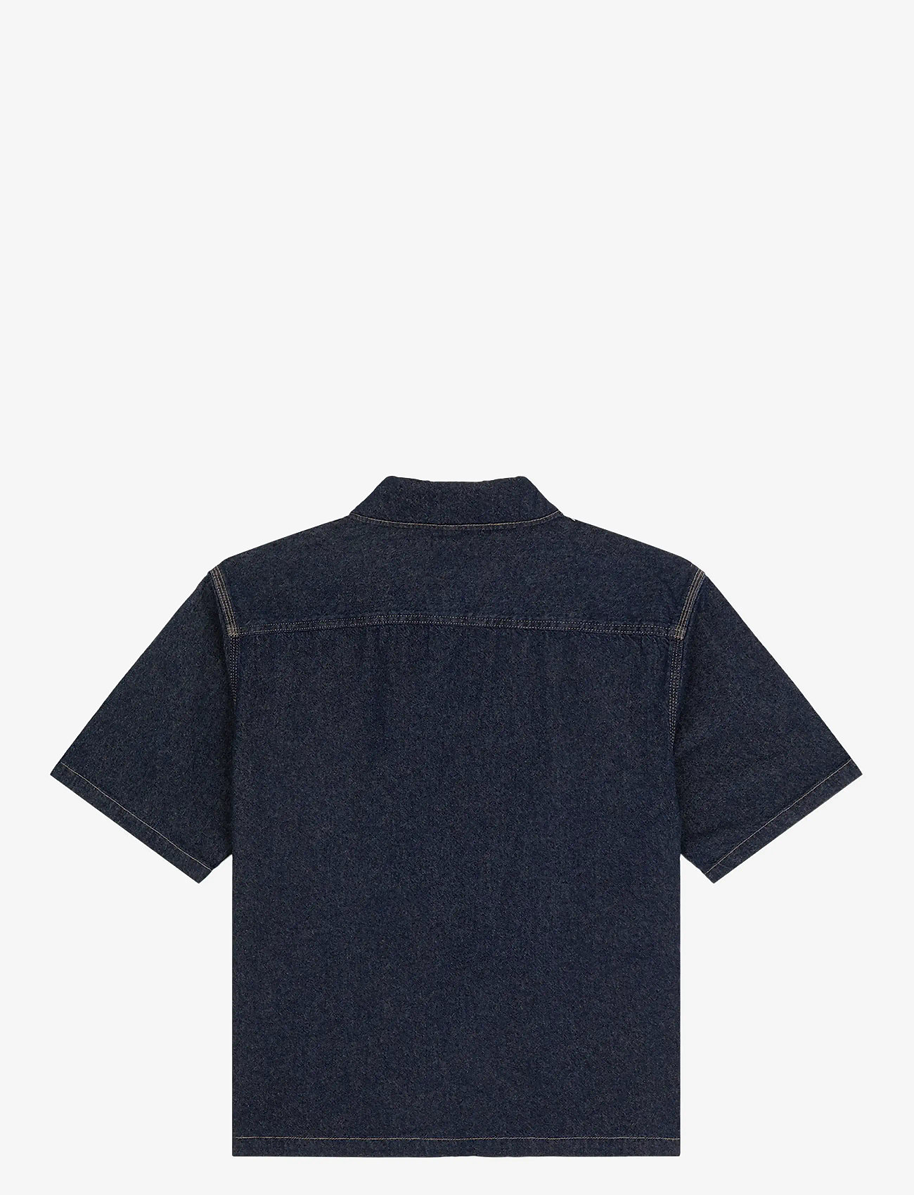 Dickies - DENIM SHIRT SS - teksasärgid - rinsed - 2