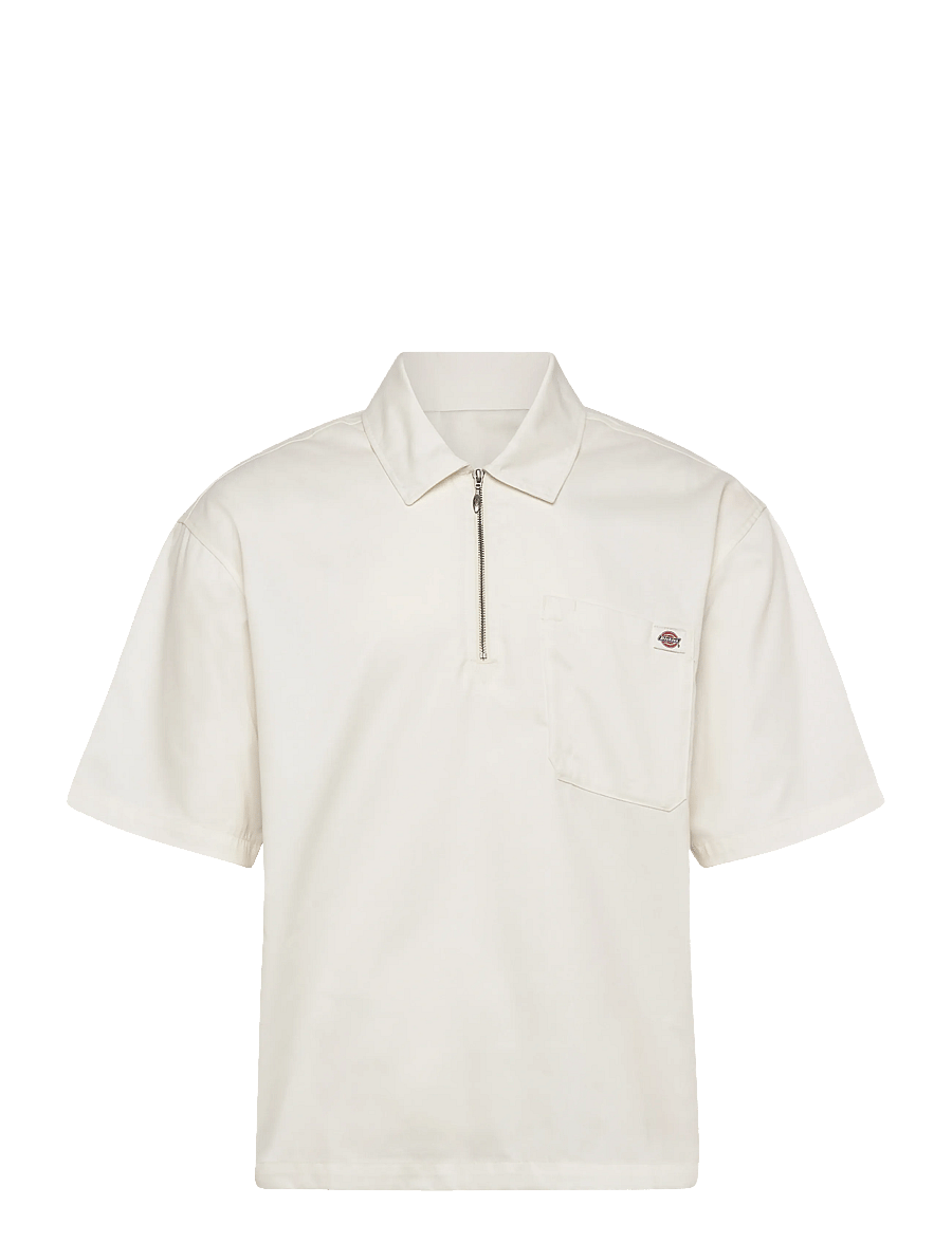 Dickies - CADIZ QZ SHIRT SS - kortærmede skjorter - egret - 1