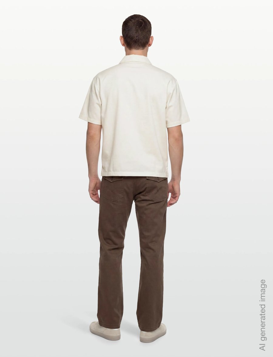 Dickies - CADIZ QZ SHIRT SS - kortærmede skjorter - egret - 4