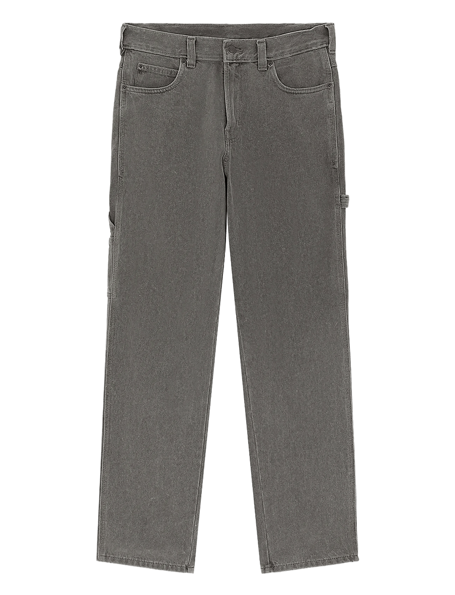 Dickies - 993 REGULAR TAPERED CARPENTER JEANS - tapered jeans - grey wash tntd - 1