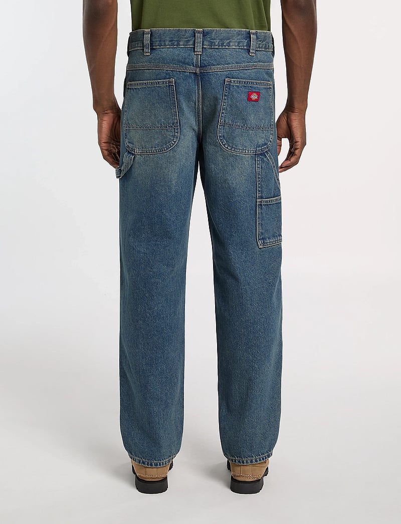 Dickies - 993 REGULAR TAPERED CARPENTER JEANS - tapered jeans - khaki tntd blue - 3