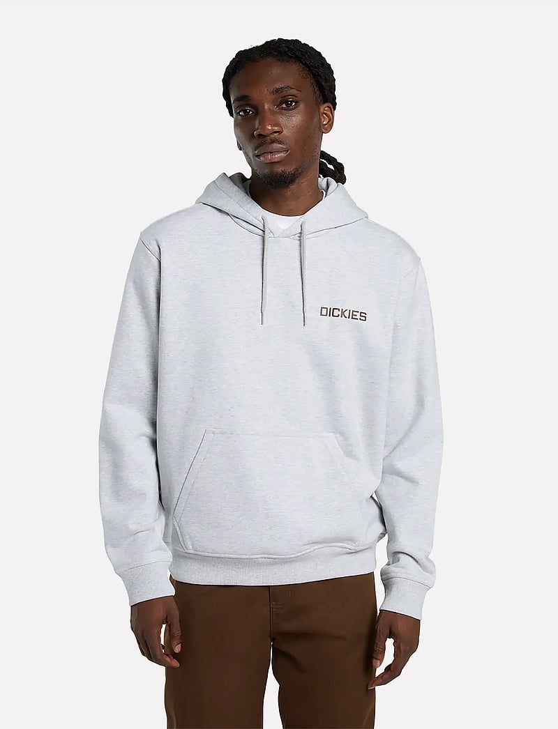 Dickies - PAYSON HOODIE - hættetrøjer - light gray - 4