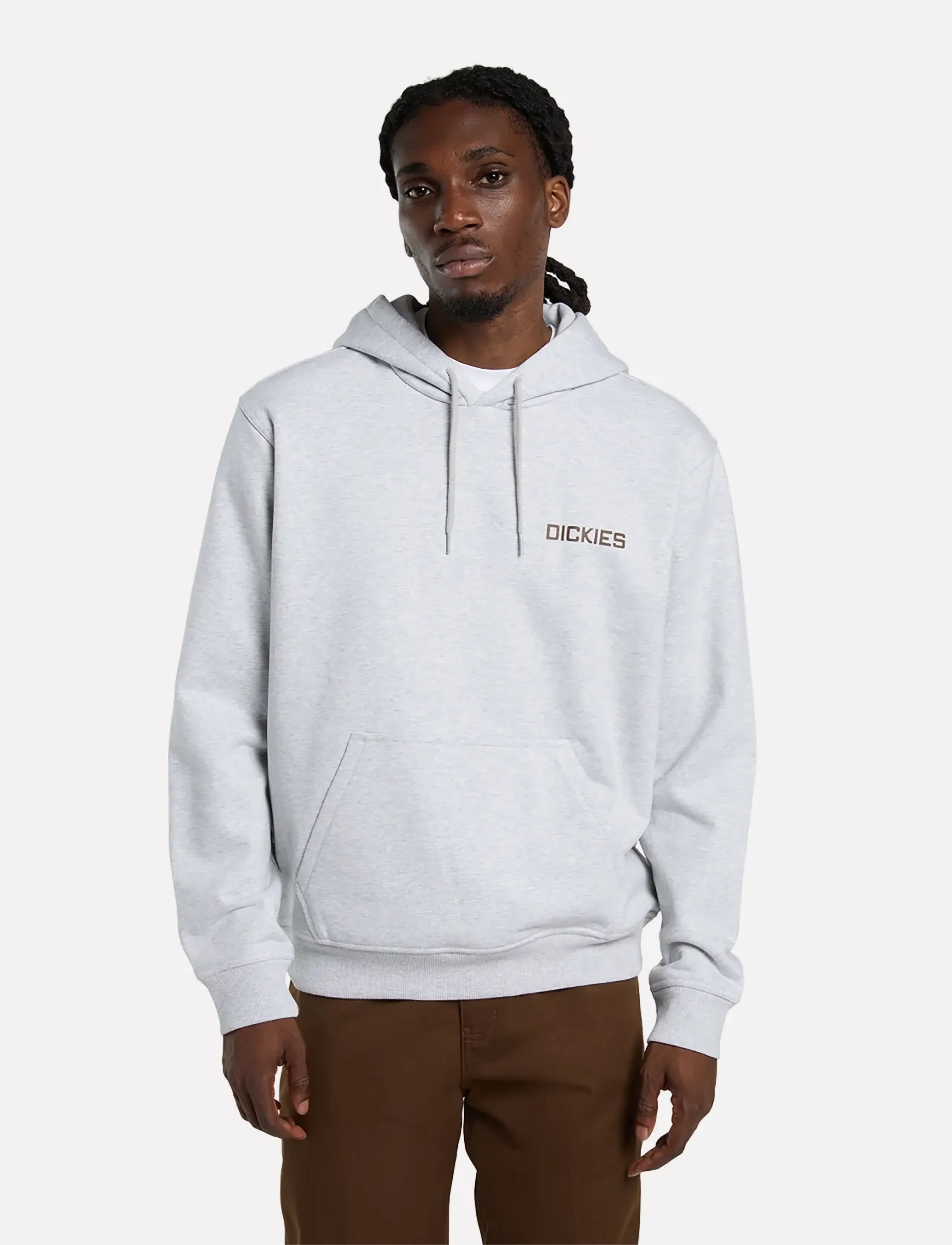 Dickies - PAYSON HOODIE - kapuutsiga dressipluusid - light gray - 4