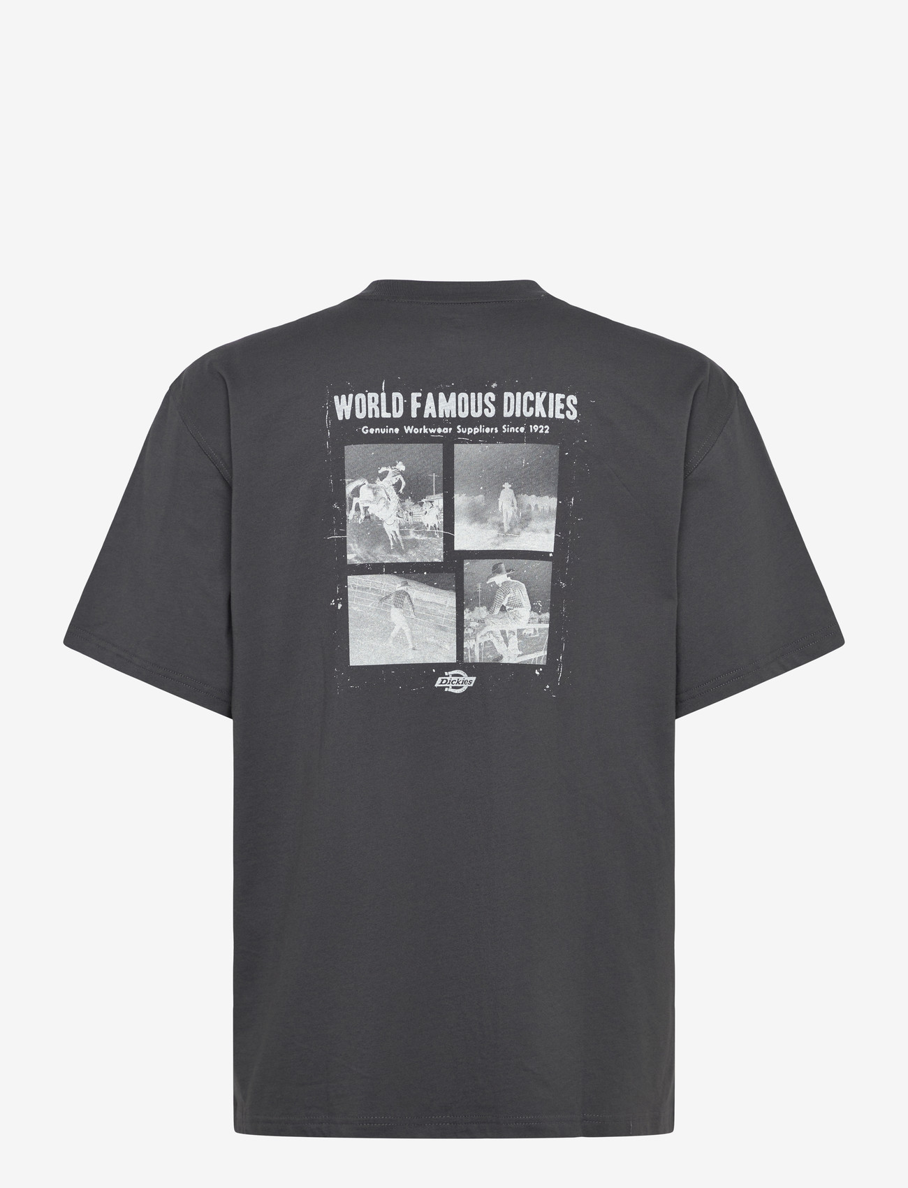 Dickies - WOLFHURST SS TEE - short-sleeved t-shirts - charcoal grey - 1