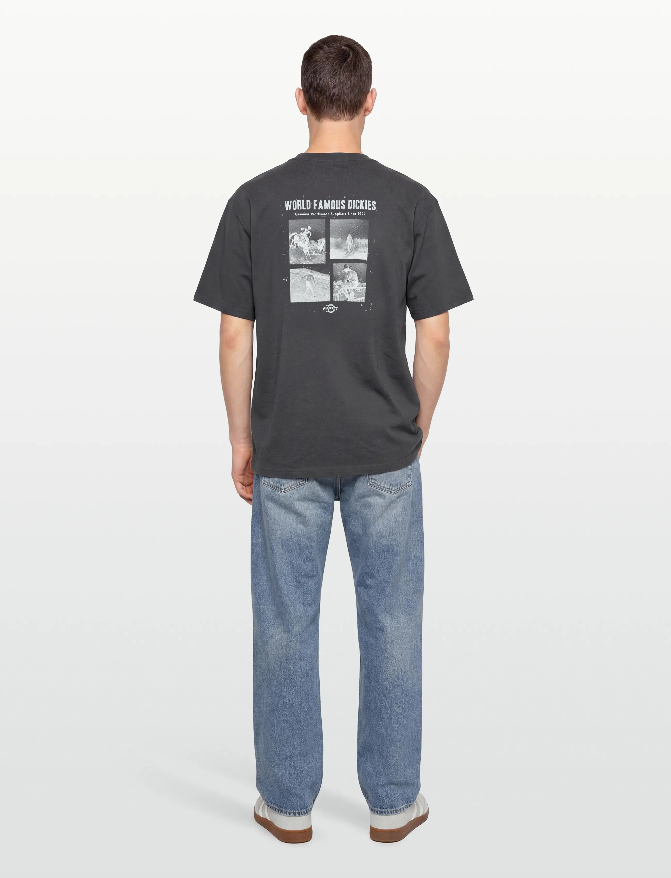 Dickies - WOLFHURST SS TEE - kurzärmelig - charcoal grey - 4