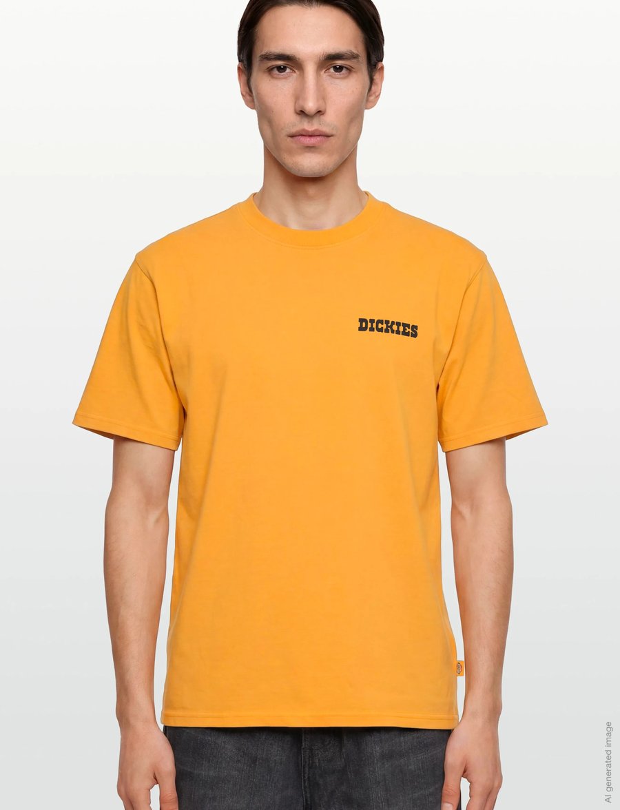 Dickies - DARRTOWN SS TEE - kurzärmelig - sunflower - 3