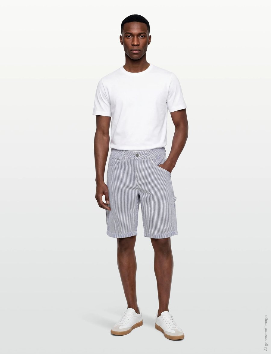 Dickies - 11 INCH HICKORY CARPENTER SHORT - casual shorts - retro indigo - 0