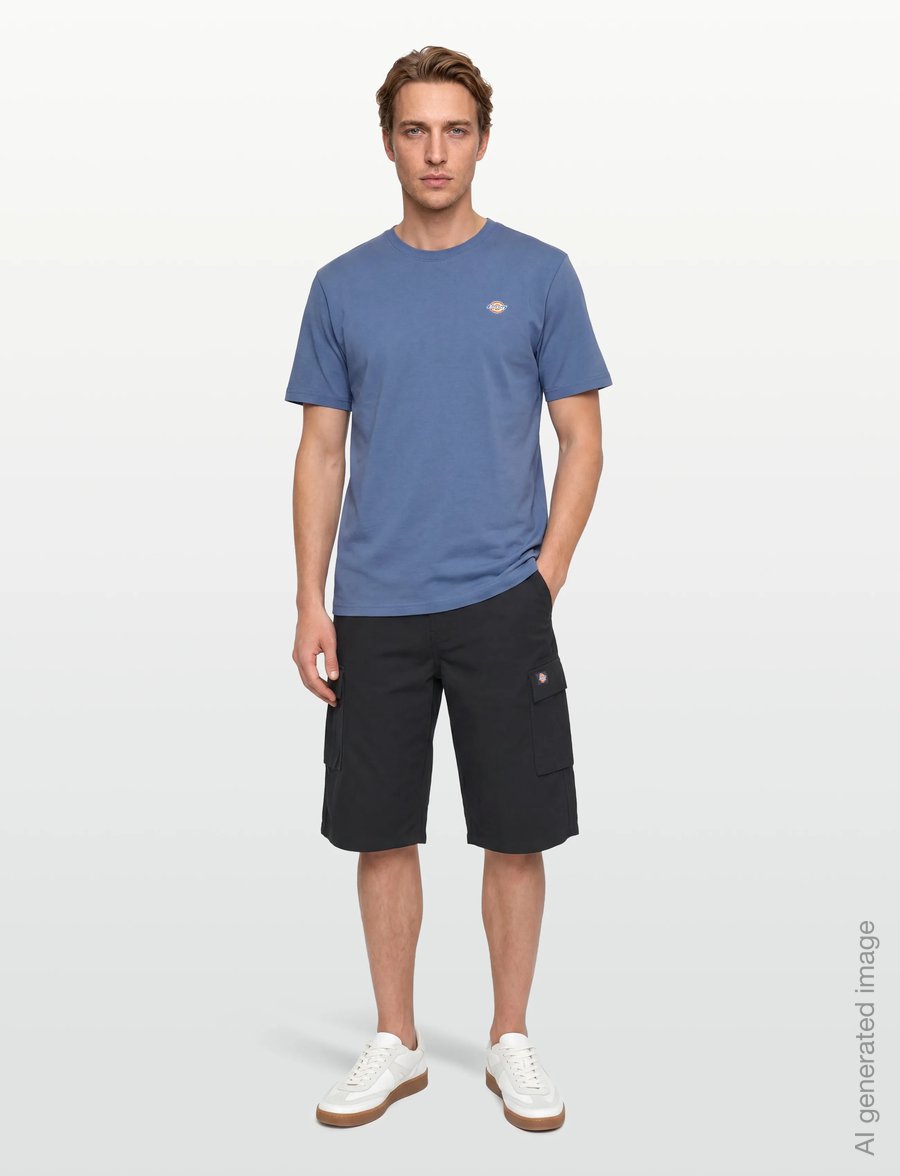 Dickies - EAGLE BEND SHORT - lühikesed kargopüksid - black - 0